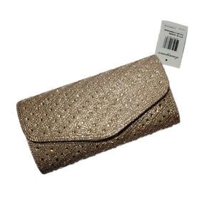 D'margeaux Sparkling Glamourous Champaigne Clutch Purse